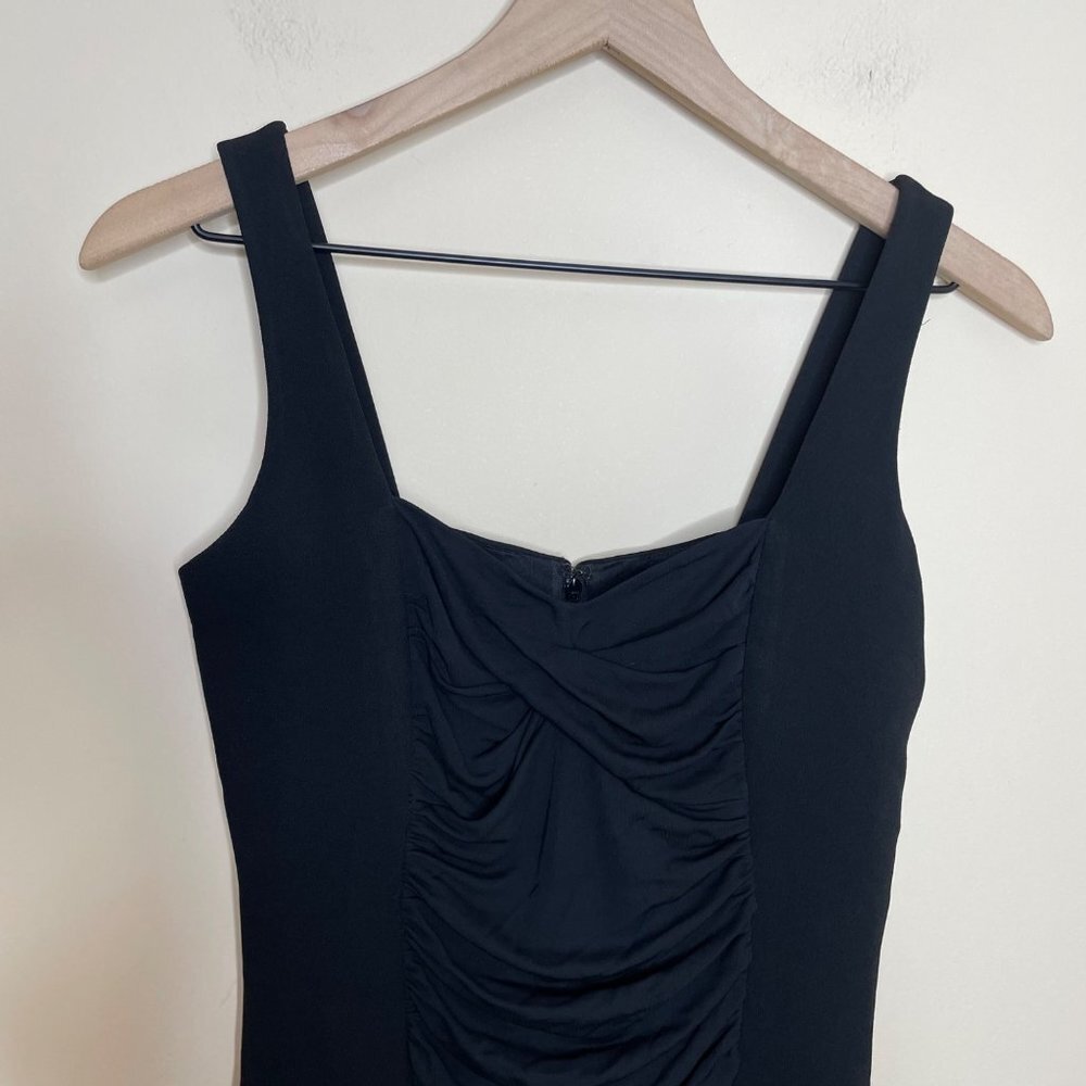 Rickie Freeman‎ for Teri Jon Black Cocktail Dress Size 6 Classic Fitted Sexy